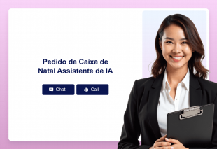 Pedido de Caixa de Natal Assistente de IA Thumbnail