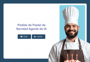 Pedido de Pastel de Navidad Agente de IA Thumbnail