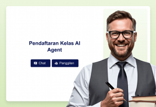Pendaftaran Kelas AI Agent Thumbnail