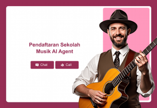 Pendaftaran Sekolah Musik AI Agent Thumbnail