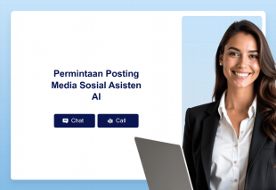 Permintaan Posting Media Sosial Asisten AI Thumbnail