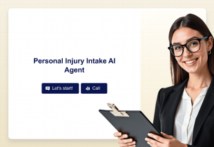 Personal Injury Intake AI Agent Template Thumbnail
