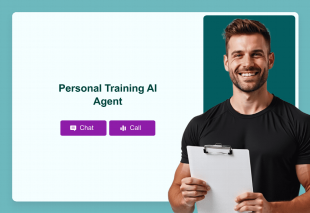 Personal Training AI Agent Template Thumbnail
