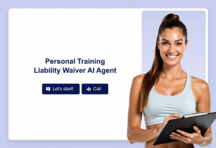 Personal Training Liability Waiver AI Agent Template Thumbnail