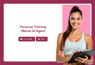 Personal Training Waiver Intake Assistant Thumbnail