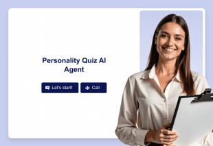 Personality Quiz AI Agent Template Thumbnail