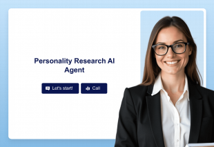 Personality Research AI Agent Template Thumbnail