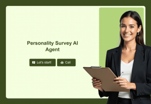 Personality Survey AI Agent Template Thumbnail