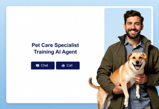 Pet Care Specialist Training AI Agent Template Thumbnail