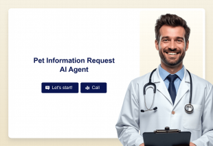 Pet Information Request AI Agent Template Thumbnail