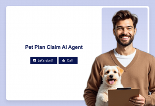 Pet Plan Claim AI Agent Template Thumbnail