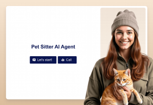 Pet Sitter AI Agent Template Thumbnail