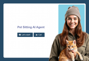Pet Sitting AI Agent Template Thumbnail