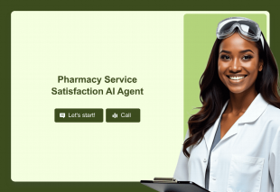 Pharmacy Service Satisfaction AI Agent Template Thumbnail