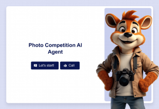 Photo Competition AI Agent Template Thumbnail