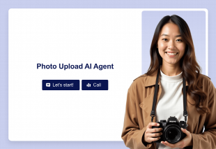 Photo Upload AI Agent Template Thumbnail