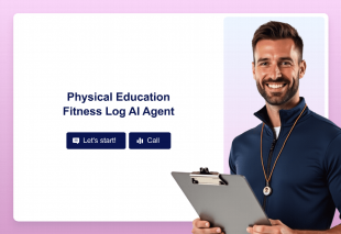Physical Education Fitness Log AI Agent Template Thumbnail