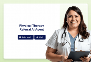 Physical Therapy Referral AI Agent Template Thumbnail