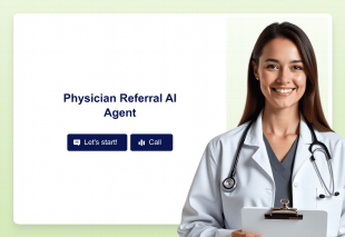 Physician Referral AI Agent Template Thumbnail