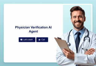 Physician Verification AI Agent Template Thumbnail