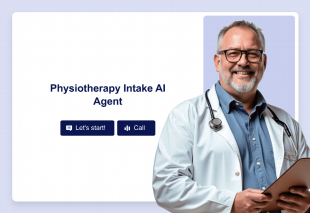 Physiotherapy Intake AI Agent Template Thumbnail