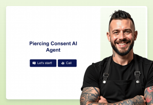 Piercing Consent Virtual Assistant Template Thumbnail