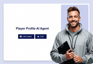 Player Profile AI Agent Template Thumbnail