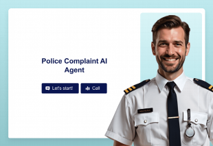 Police Complaint AI Agent Template Thumbnail