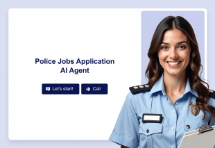 Police Jobs Application AI Agent Template Thumbnail