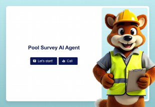 Pool Survey AI Agent Template Thumbnail