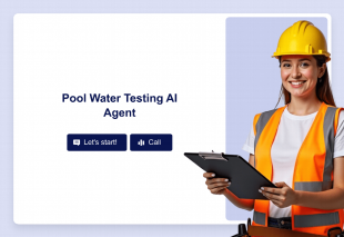 Pool Water Testing AI Agent Template Thumbnail