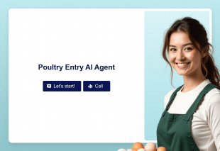 Poultry Entry AI Agent Template Thumbnail