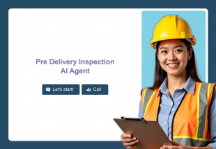 Pre Delivery Inspection Virtual Inspector Template Thumbnail