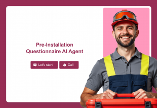 Pre-Installation Questionnaire AI Agent Template Thumbnail