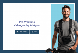 Pre-Wedding Videography AI Agent Template Thumbnail