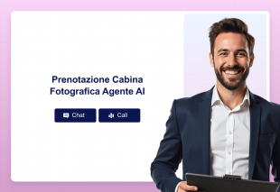 Prenotazione Cabina Fotografica Agente AI Thumbnail