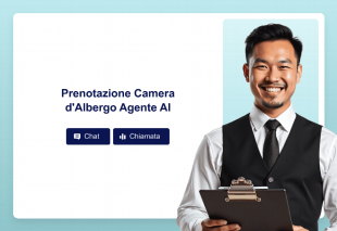 Prenotazione Camera d'Albergo Agente AI Thumbnail