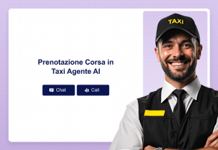 Prenotazione Corsa in Taxi Agente AI Thumbnail