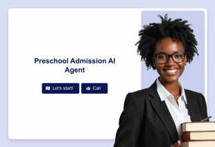 Preschool Admission AI Agent Template Thumbnail