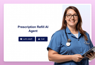 Prescription Refill AI Agent Template Thumbnail