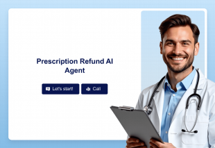 Prescription Refund AI Agent Template Thumbnail