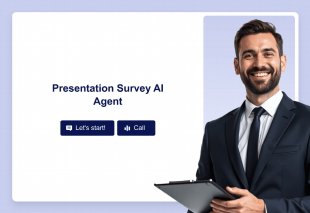 Presentation Survey AI Agent Template Thumbnail