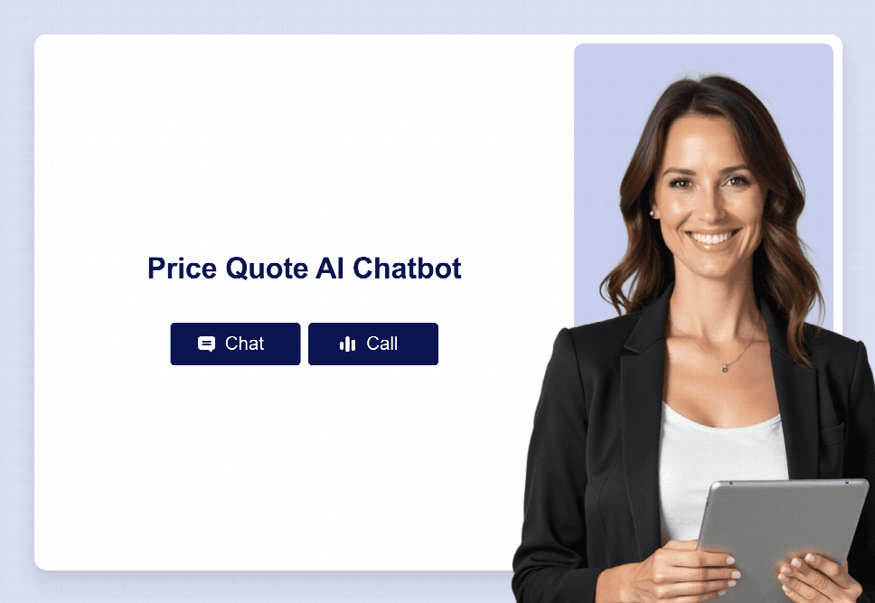 Price Quote AI Chatbot Template | Jotform