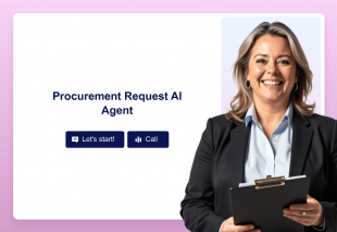 Procurement Request AI Agent Template Thumbnail