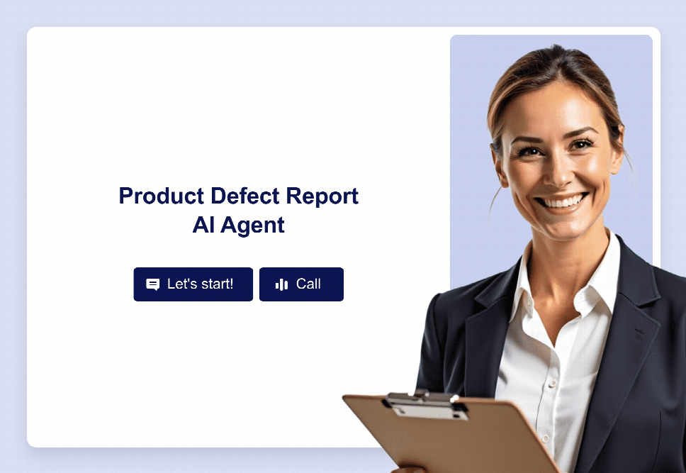 Product Defect Report Assistant Template | Jotform