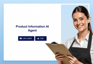 Product Information AI Agent Template Thumbnail