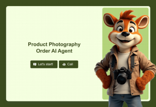 Product Photography Order AI Agent Template Thumbnail