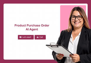 Product Purchase Order AI Agent Template Thumbnail