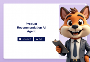 Product Recommendation AI Agent Template Thumbnail