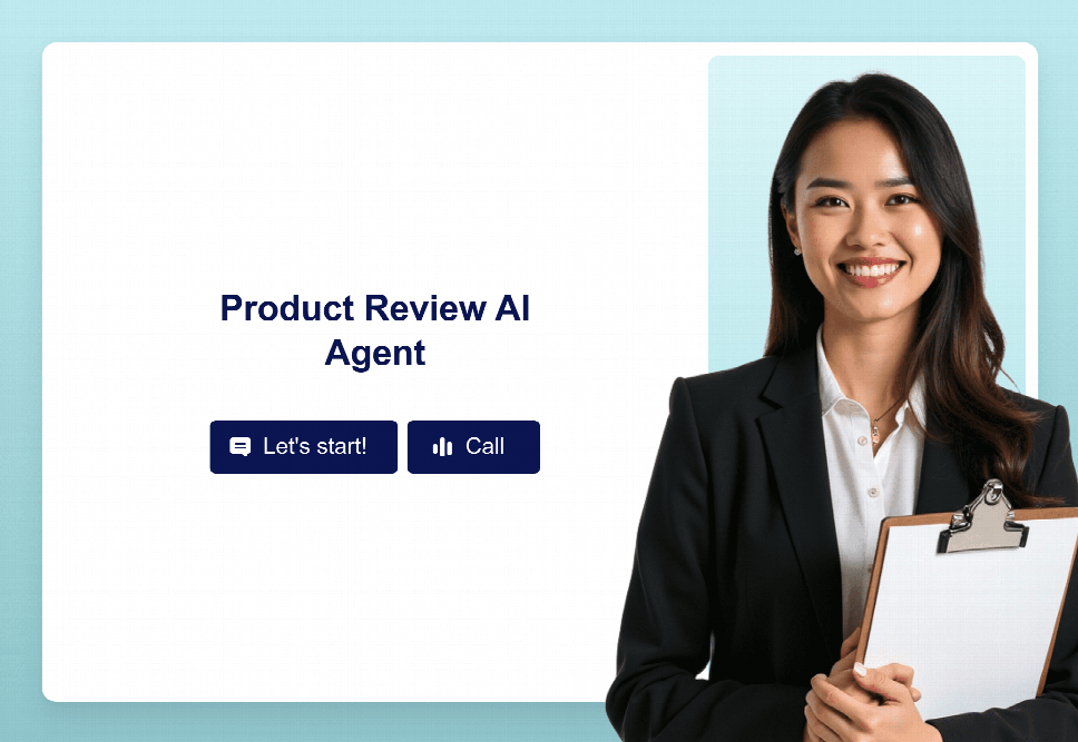 Product Review AI Agent Template | Jotform